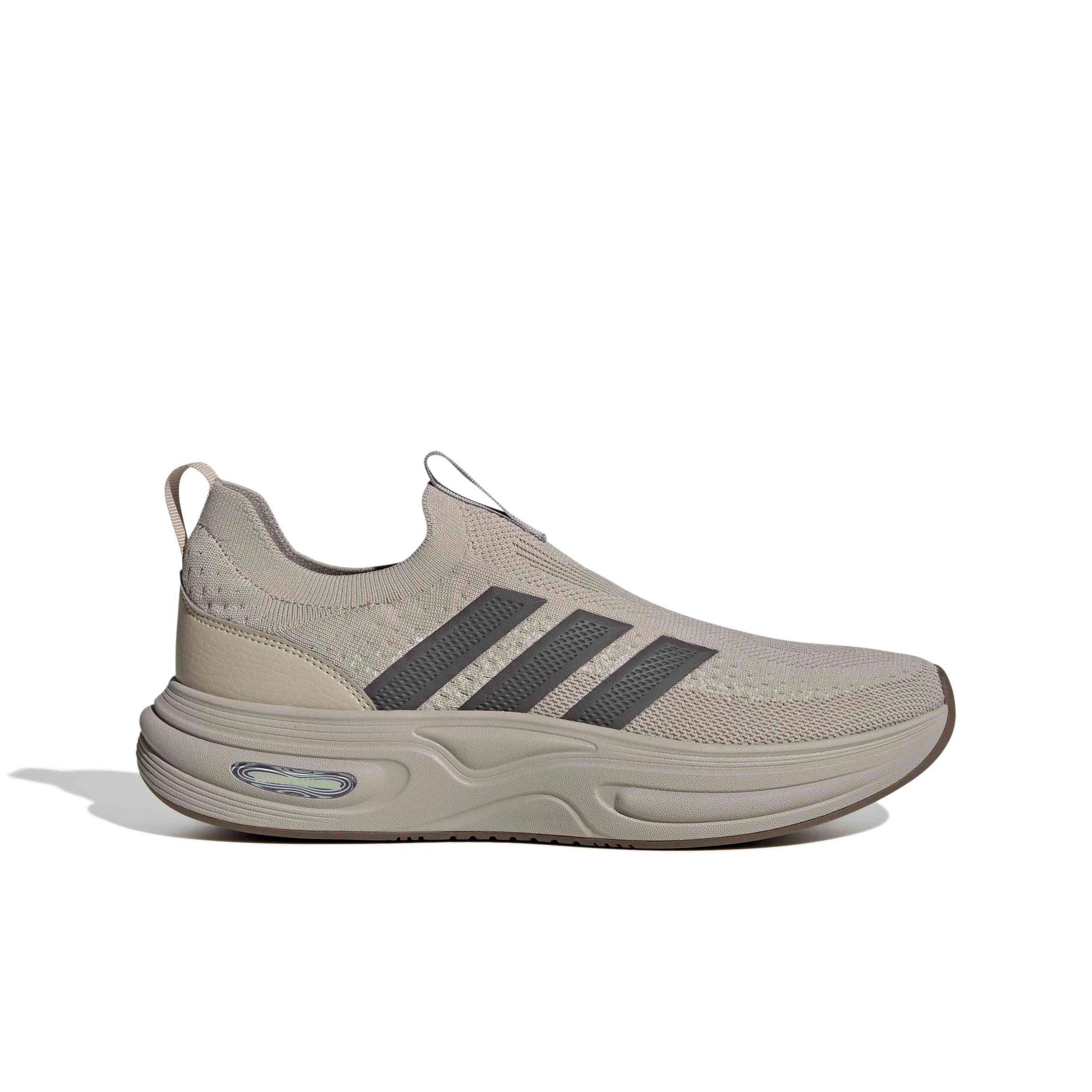 adidas Cloudfoam Cuxxion Sock "Light Brown/Grey Strata/Alumina" Men's Shoe - LT BROWN/GREY/ALUMINA